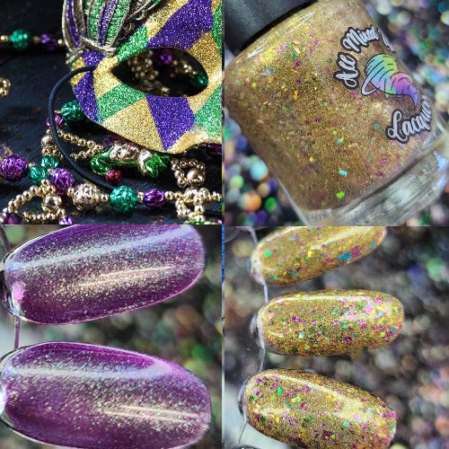 Mardi Gras Duo - All Mixed Up Lacquers