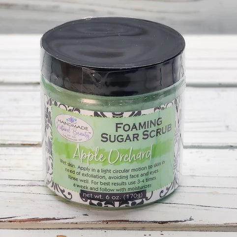 Foaming Sugar Scrub: Apple Orchard