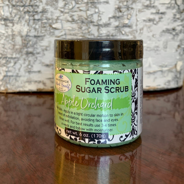 Foaming Sugar Scrub: Apple Orchard